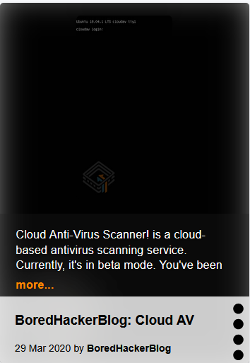 Cloud AV